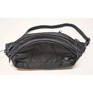 Pacsafe Stash Safe 100 Hip Pack Anti-Theft Waist Bag Fanny Shoulder Pack  Black